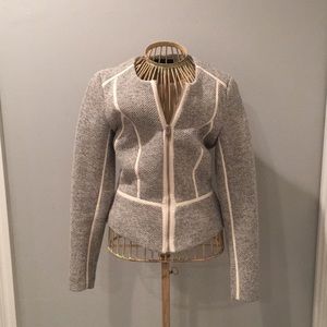 H&M Tweed zippered jacket